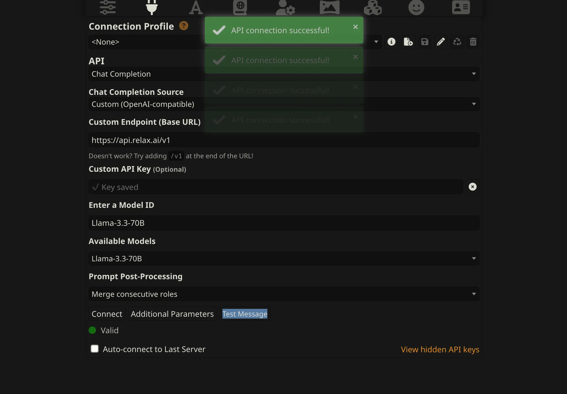 Connection Test